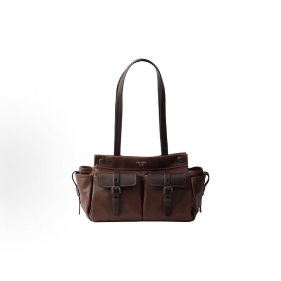 PRADA普拉达 金属配件 单肩包 中号 女款